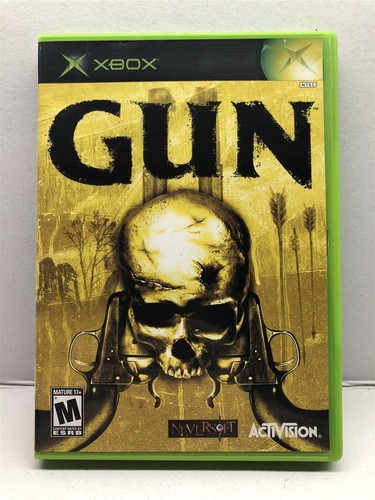 Gun (Microsoft Xbox, 2005) Complete w/ Manual - Tested Working - Free Ship