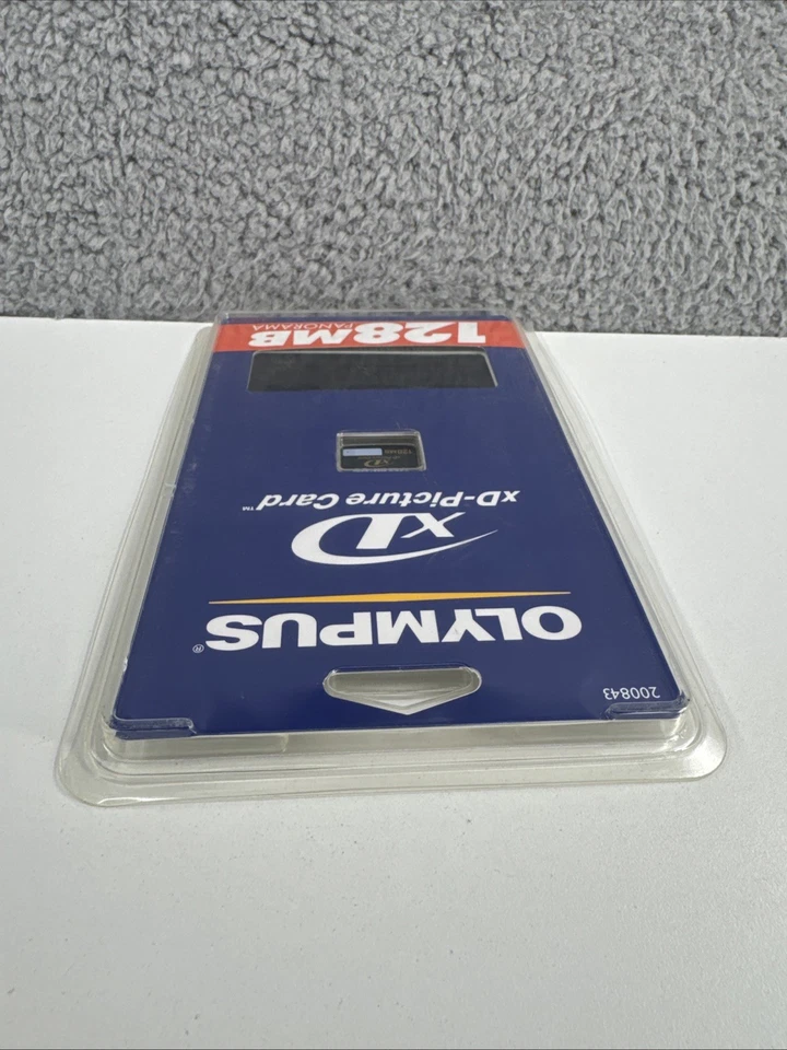 Olympus xD Picture Card 128MB Panorama Memory Card #200843 with Media Wallet NEW - Image 3 of 4
