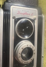 Kodak Duaflex II Vintage Camera with Strap Case 620 Film