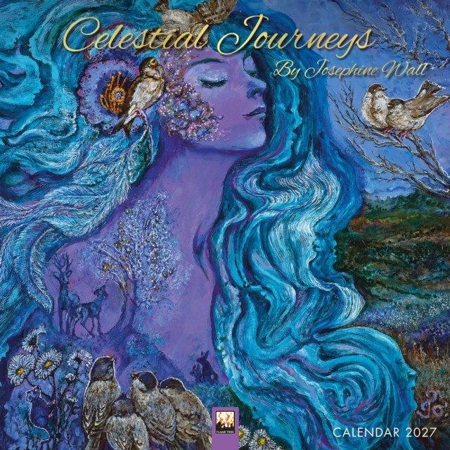 Celestial Journeys by Josephine Wall Mini Wall Calendar 2027 (Art Calendar) - Image 6