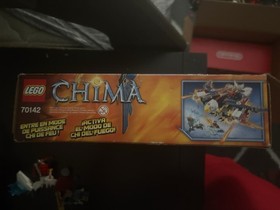 LEGO Chima Fire Eagle Flyer Set 70142 100% Complete W/ Instructions And Box