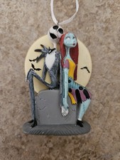 Hallmark Disney Tim Burton The Nightmare Before Christmas Jack Sally Ornament
