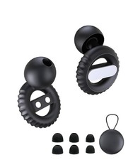 Ear Plugs for Sleeping Noise Cancelling 1 pair Pack of 1 , Black White