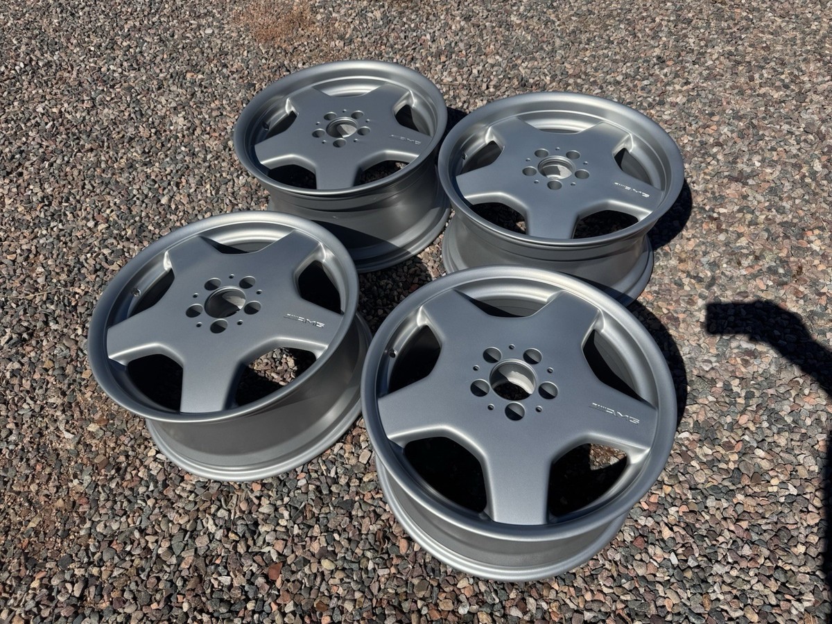 OEM MERCEDES-BENZ AMG WHEELS RIMS SET 4 MONOBLOCK STAGGERED 18