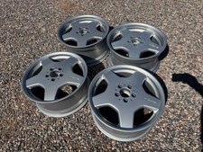 OEM MERCEDES-BENZ AMG WHEELS RIMS SET 4 MONOBLOCK STAGGERED 18" SL-Class S-Class