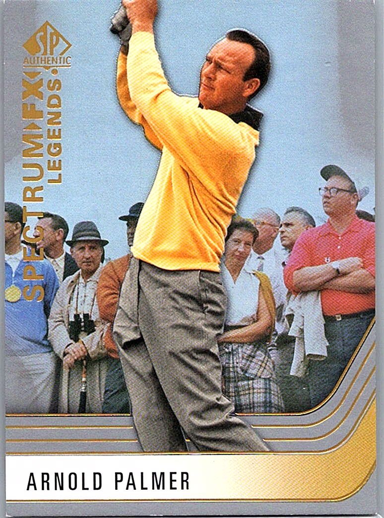2021 SP Authentic #S-20 Arnold Palmer Spectrum FX UNSCRATCHED
