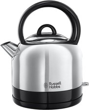 Russell Hobbs Stainless Steel Dome Kettle 1.5L 3000W Cordless
