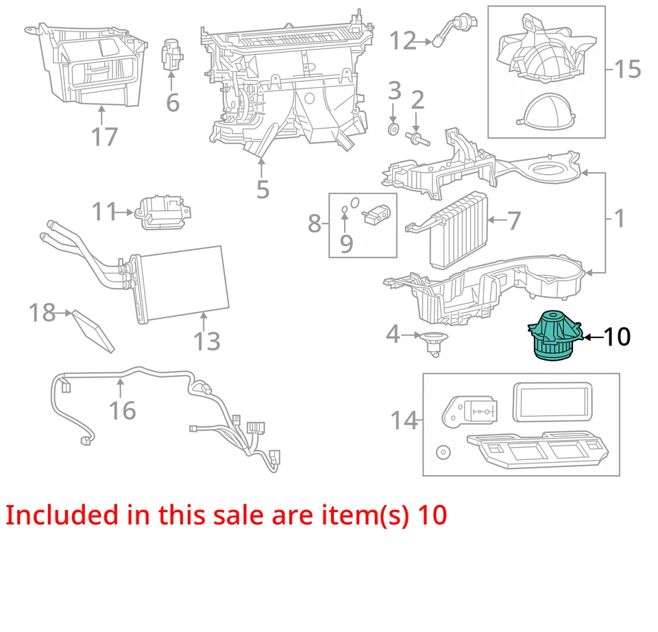 Motor soplador calentador de aire acondicionado OE 68037308aa para Dodge Challenger 3,5 L 2008-2013 Foto 4 de 4