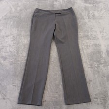Worthington Dress Pants Womens Size 12P Gray Modern Fit Pockets 35x30.5