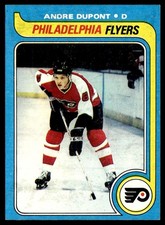 1979-80 Topps Hockey Card Andre Dupont Philadelphia Flyers #178 NM