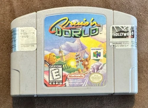 Cruis’n World Nintendo 64 N64 Authentic Game Cartridge Only Untested