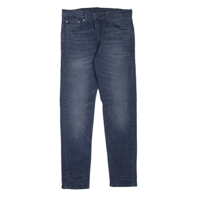 LEVI'S 512 Jeans Herren Blau Slim Tapered Stone Wash W32 L32