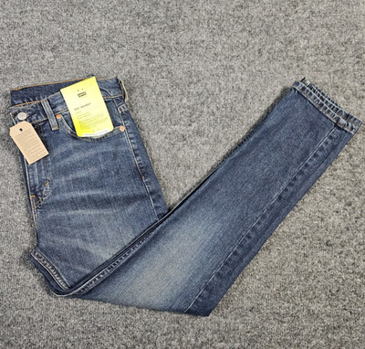 NEW Levis 510 Jeans Mens 32x30 Medium Dark Stretch Tapered Skinny Fit Flex