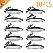 10 Pack 500W UFO LED High Bay Light Industria...