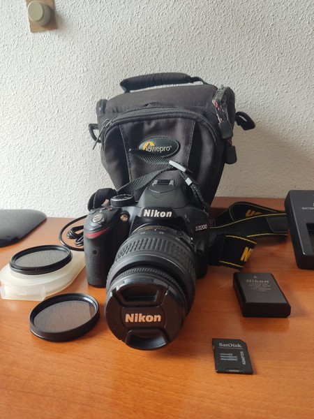 📸 Cámara Reflex Nikon D3200 como nueva