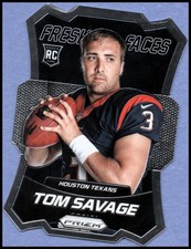 2014 Panini Prizm Fresh Faces #8 Tom Savage RC Rookie Card. rookie card picture