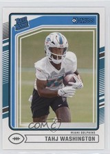 2024 Panini Donruss Rated Rookie Tahj Washington #346 12g7