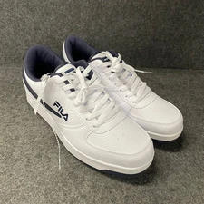 FILA A-Low Court Sneaker Men’s Size US 9 White/Navy