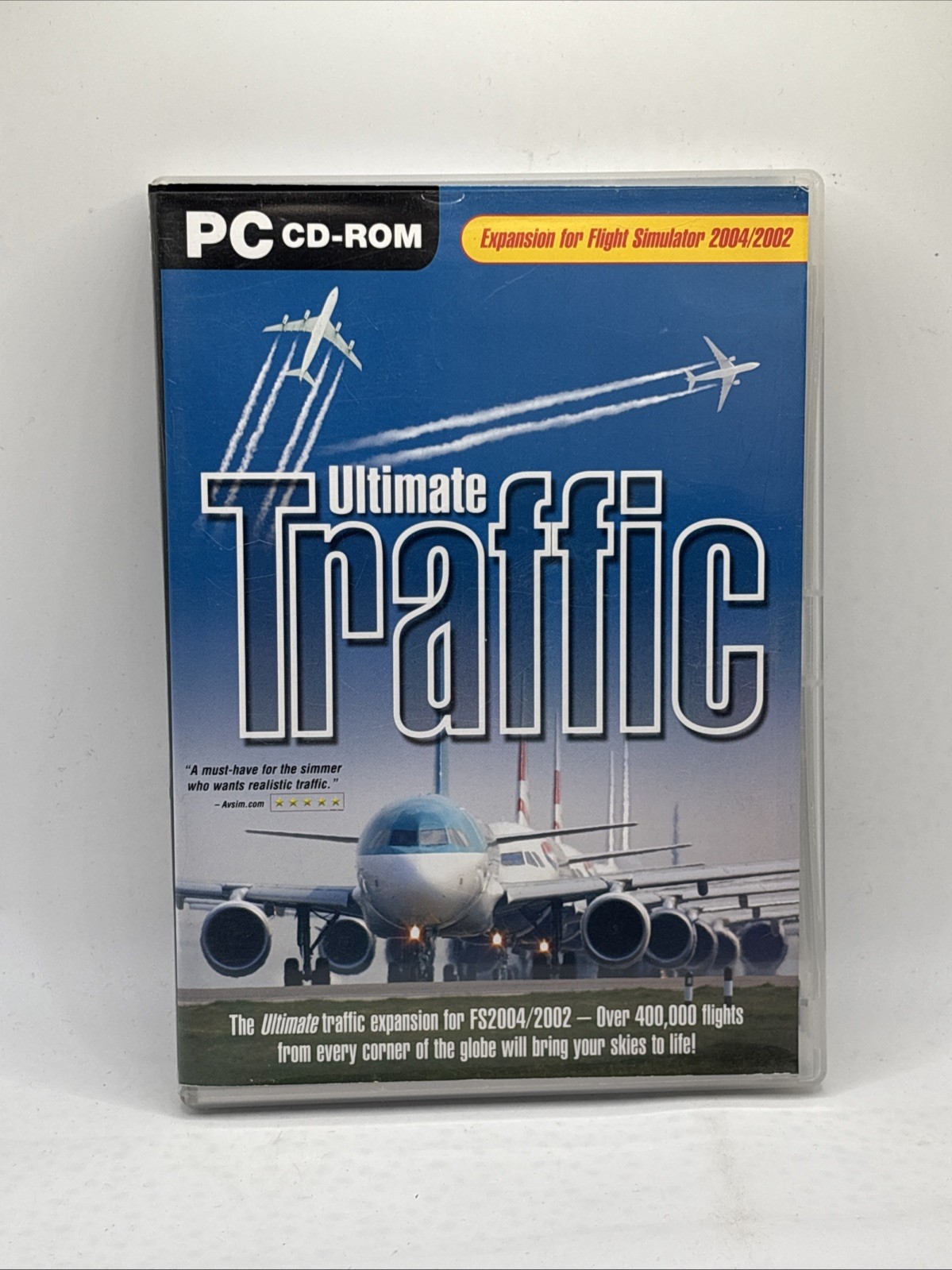 Ultimate Traffic - Microsoft Flight Simulator 2002 & 2004 Add-On Expansion - PC