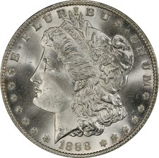 1888 MS65 Morgan Dollar PCGS 51210587