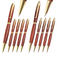 Fancy Pen and Pencil Kit Combo Set - Gold, 10 Pack, Legacy Woodturning