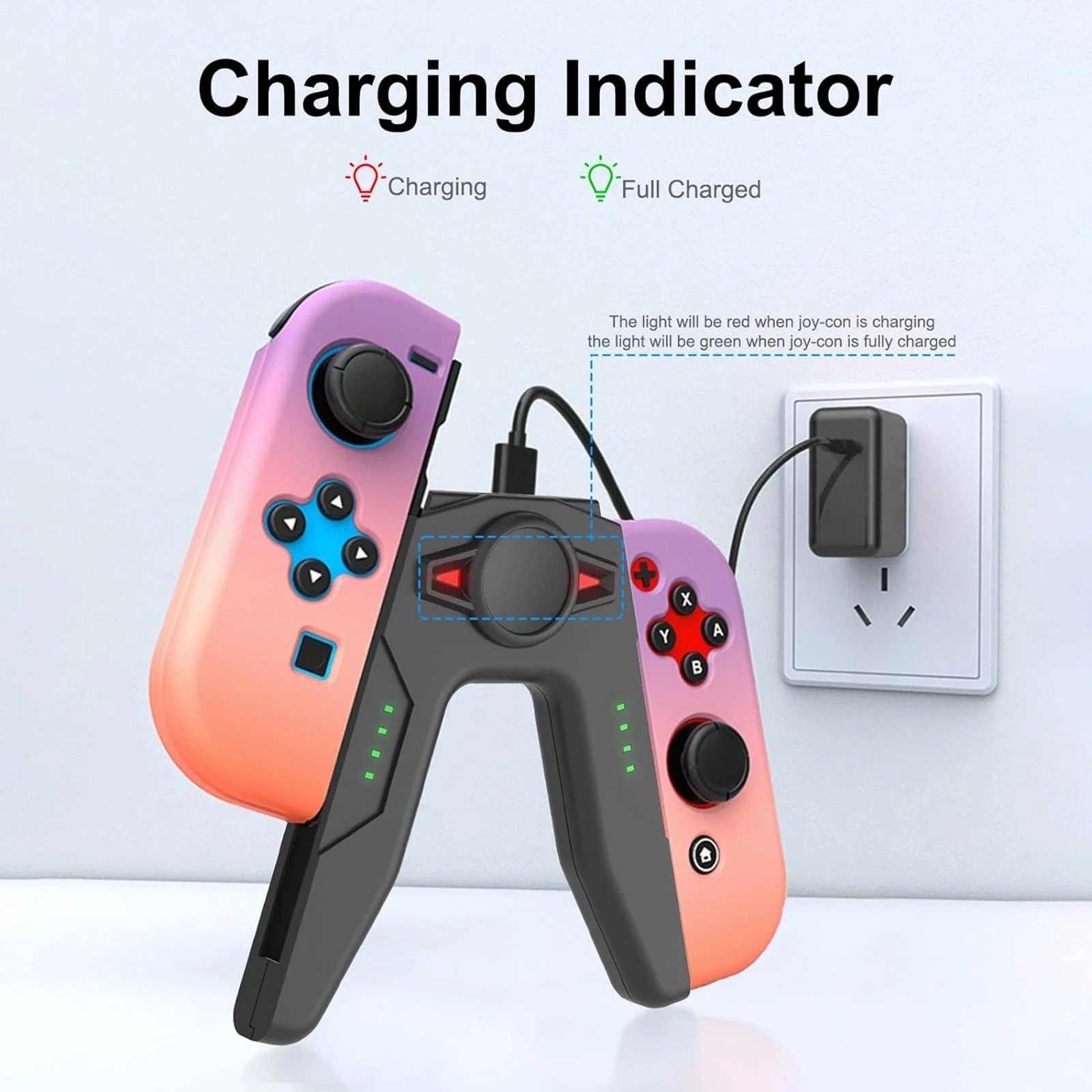 Dock di Ricarica Joy-Con Nintendo Switch GAMINJA NS062 foto 6