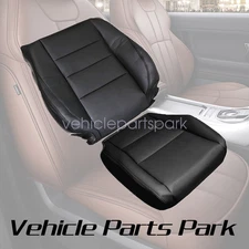 For 2008-2012 Honda Accord 4-DOOR Bottom & Upper Lean Back Seat Cover Black