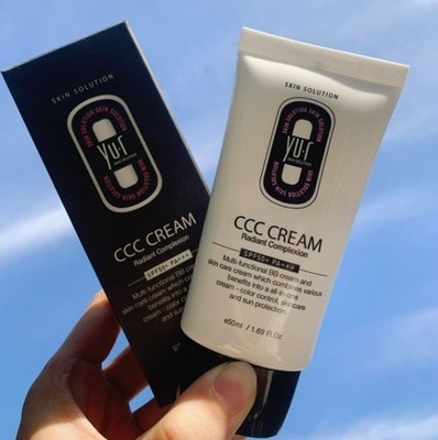 [YU.R] SKIN SOLUTION CCC Cream 50ml SPF50+ PA+++ Color Control Capsule BB CC