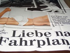 "   L I E B E   -  N A C H  - F A H R P L A N    "    -  Kinoposter - von - 1966