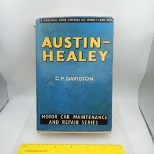 Austin-healey By C P Davidson. 1960 1st Edition Covers All Models From 1952