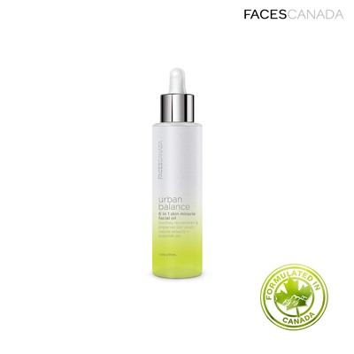 Facescanada Urban Balance 6 IN 1 Haut Wunder Gesichtsöl Für Glühend Haut 30ml