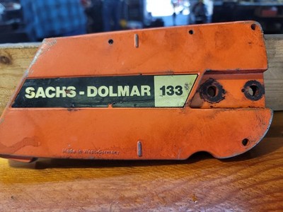 OEM Sachs Dolmar 133 123 143 Clutch Cover Sprocket Guard | READ: CRACKED