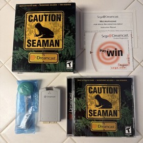 Seaman - Sega Dreamcast - Complete In Box