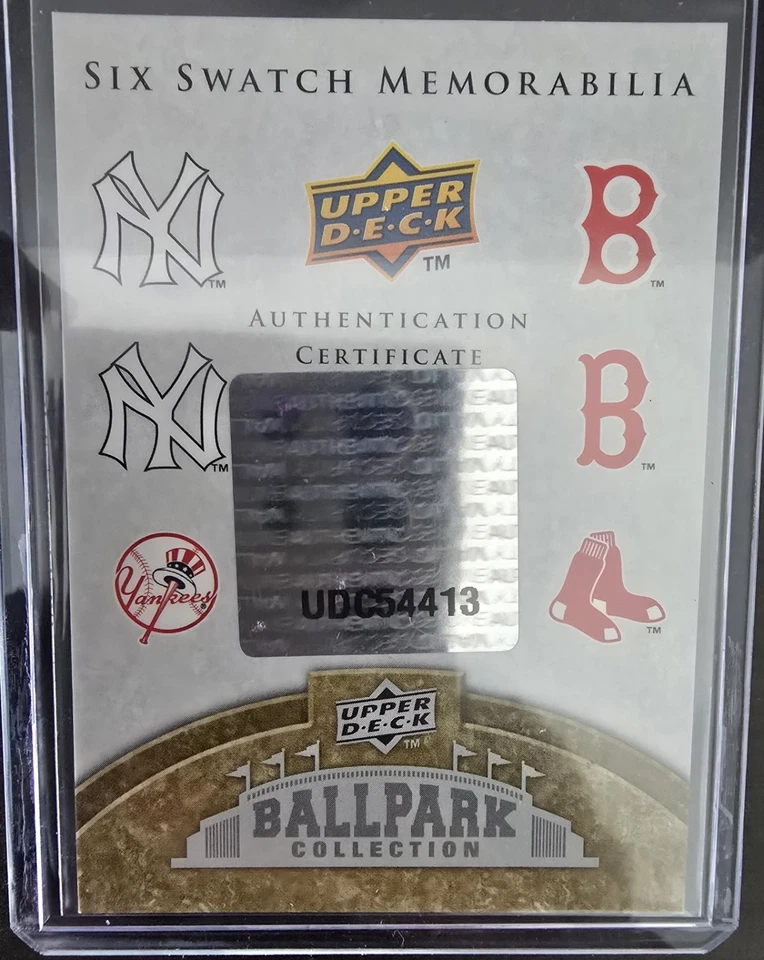 2009 Upper Deck Yastrzemski DiMaggio Jackson Williams Berra Matsuzaka POP 1 - Image 4 of 4