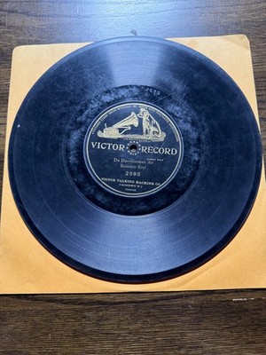 VICTOR Record 78 Rpm Grand Prize 2595 Bohumir Kryl DU DU - GERMAN AIR