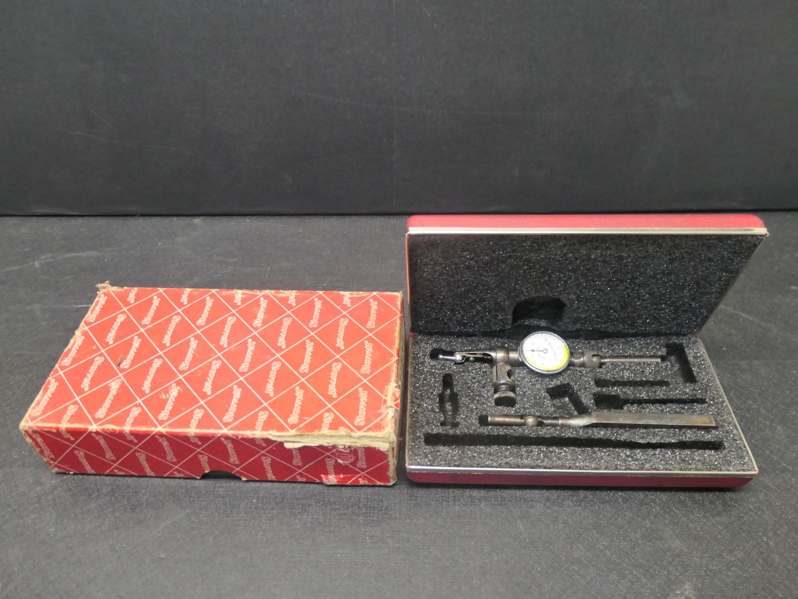 L.S. Starrett Last Word 711 Dial Test Indicator with Case