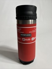 Milwaukee 48-22-8395R PACKOUT 18oz Insulated Bottle with Sip Lid - Red
