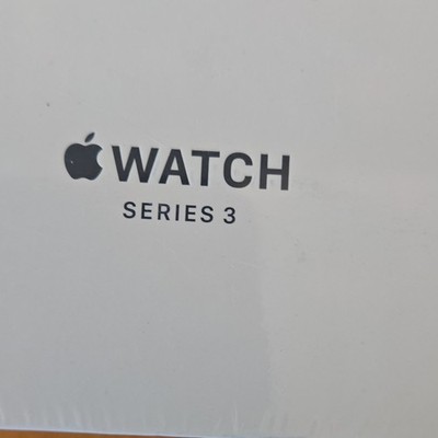 Apple Watch Series 3 38mm Space Gray Aluminum Case Black Sport Band GPS 8GB