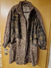 ⭐️Kurzmantel aus Lammfell für Damen Braun + passende Fellmütze, Gr. ca. 40/42