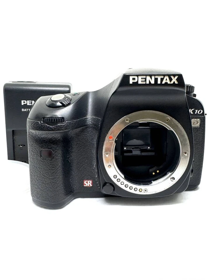[Excellent+] Pentax K10D Digital SLR Camera Body Black Tasted Used From Japan - Image 2 of 4