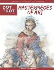 Masterpieces of Art - Dot to Dot Puzzle Extreme Dot Puzzles with over 15000 dot