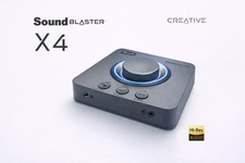 Creative Sound Blaster X4 External USB DAC Sound Card 7.1 Hi-Res 24bIT / 192kHz