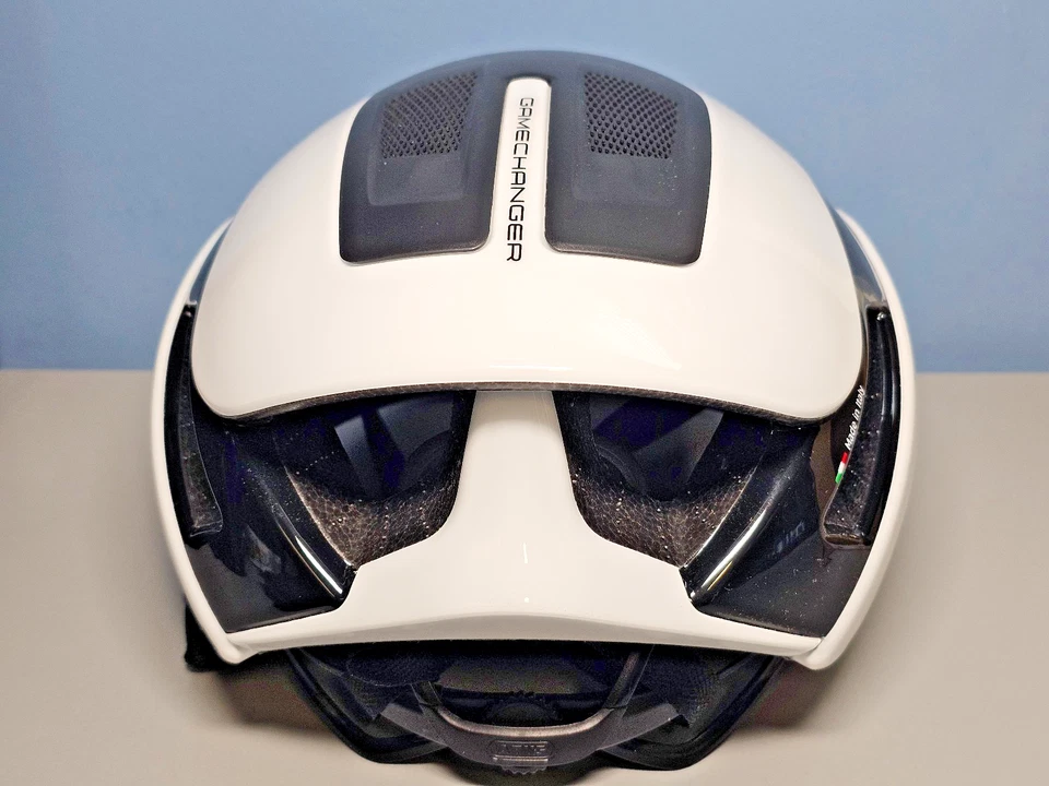 Casco Abus GameChanger 2.0 Grande, 57 - 61 cm - Blanco Brillante ¡Nuevo! Foto 2 de 4