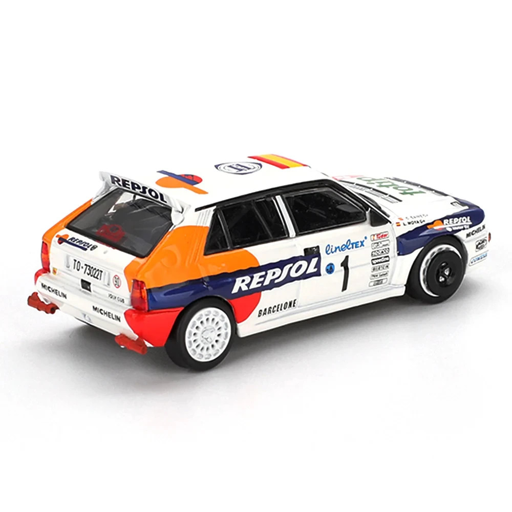 京商 Lancia Delta HF Integrale 1993 モンテカルロ Mini GT 1:64 Lancia Delta HF Integrale Evoluzione #1 1993 Rallye