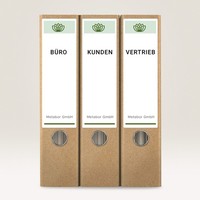 Avery Zweckform LR4761-25 Recycling OrdnerrüCken Etiketten 120 StüCk 61X192Mm A4