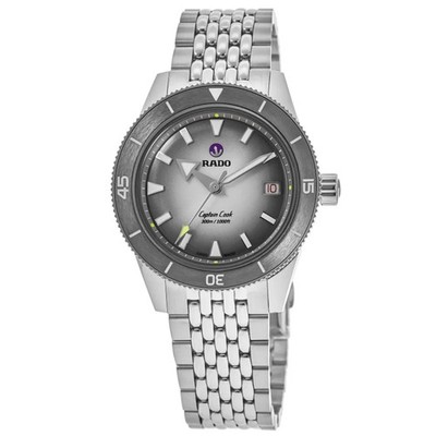 New Rado Captain Cook X Tennis Limited Edition Rhodium Men's Watch R32222108