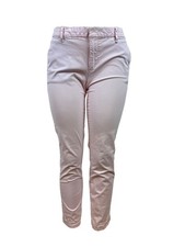 Tommy Hilfiger Women  s Pink Pants Slim Fit Stylish Ankle-Length Size 8