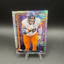 2025 Topps Chrome Football Pulsar Refractor #95 Zach Allen Broncos