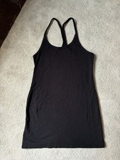 J. Crew Black Cotton Tank Dress, Small
