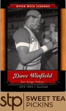 2001 Upper Deck Legends #78 Dave Winfield
